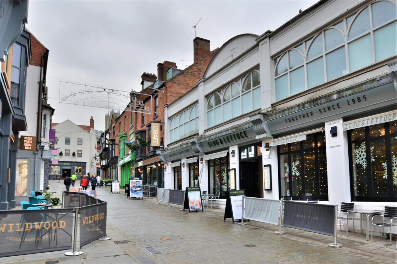 Ferienwohnung Lincoln City Centre Luxury Lofthouse Exterior foto
